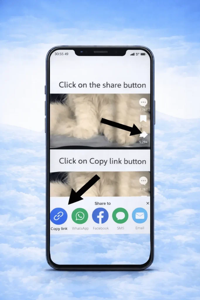 SnapTik – TikTok Video Downloader Without Watermark (Fast, Free & HD) 1 How to get tiktok's video link for snaptik