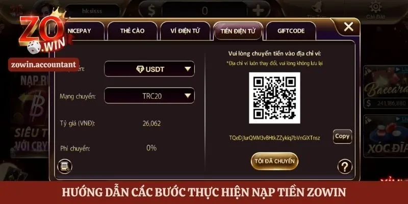 Depositing funds into Zowin and the verification process prior to transaction confirmation 2 image 35